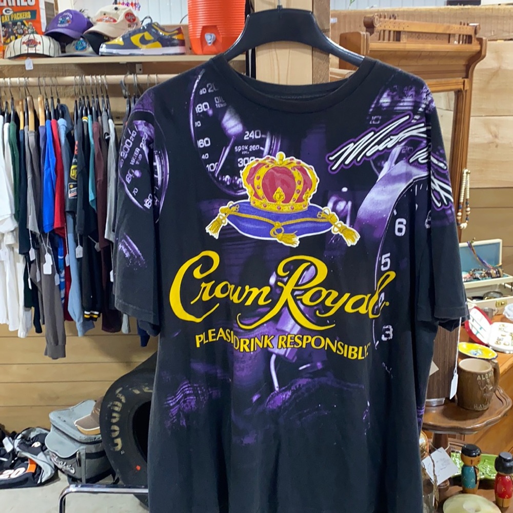 Crown royal nascar shirt